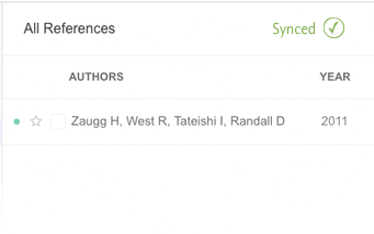 4. Add to Mendeley library