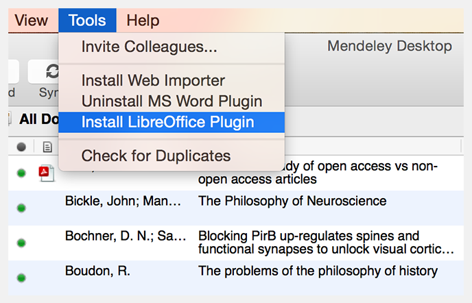 download old mendeley plugin word