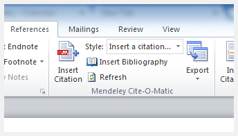 downloading mendeley plug in for microsoft word