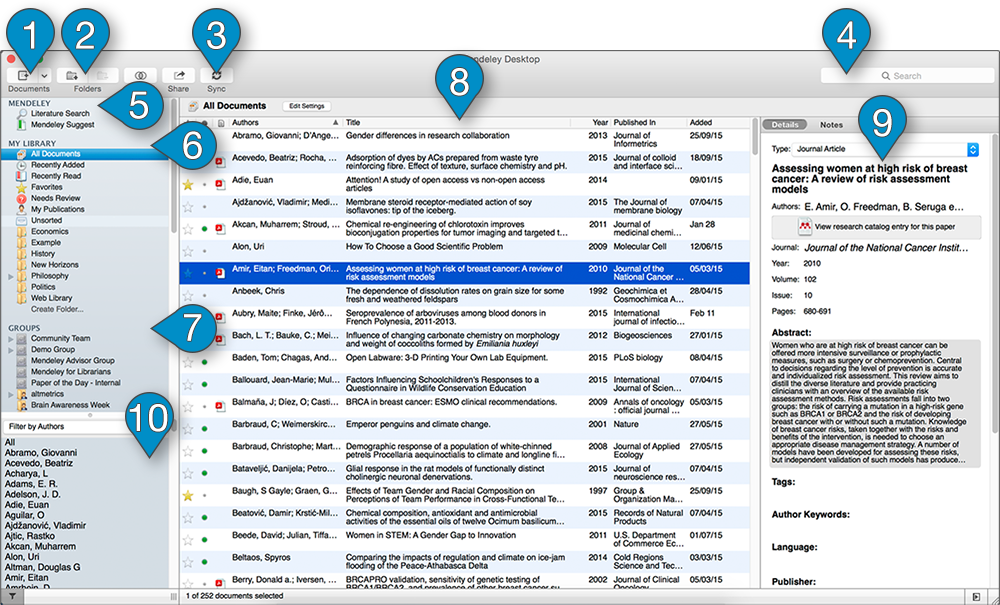 MDO Overview
Mendeley Desktop