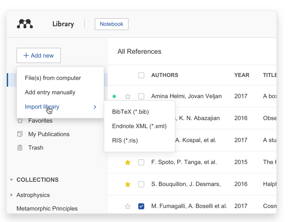 Import Type Options Submenu Of The Import Library Option In The Add   Adding References 1.d57b9f06 