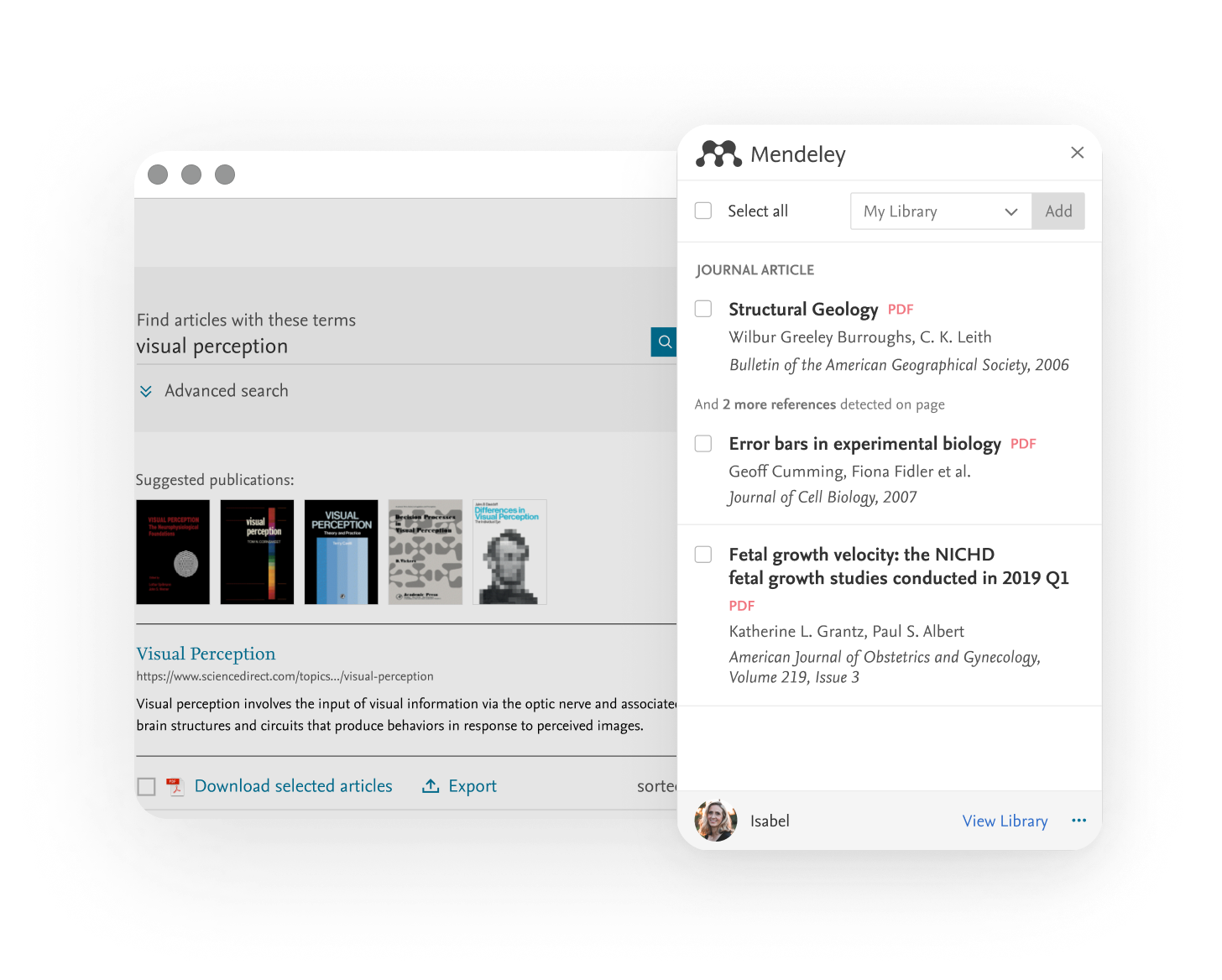 Import straight from the web