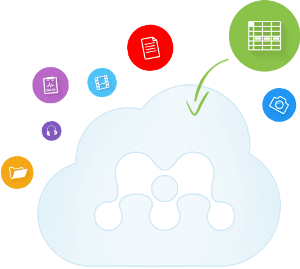 Easily upload files to your dataset